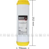 净水机10寸平头K33芯 滤瓶通用大T33 净水器大后置活性炭滤芯 箱式