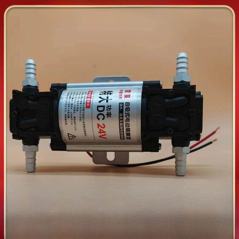 汽车货车刹车增压水泵24V12V伏自吸泵电动抽水泵淋水器配件双头泵