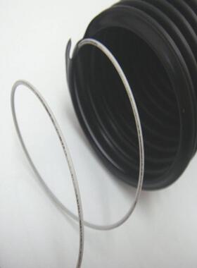 25 32 38 50 70弹簧管拉伸10m黑色Pv钢丝软管真空管工业软管风管