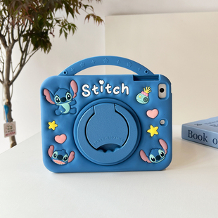 2025款iPad11代平板保护套10.2寸789外壳第十代防摔360旋转支架Air7/6可爱卡通Pro11硅胶mini7带笔槽