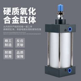 160.. 100 C6C3 4型0 125 S标准气缸小气动大推力S32