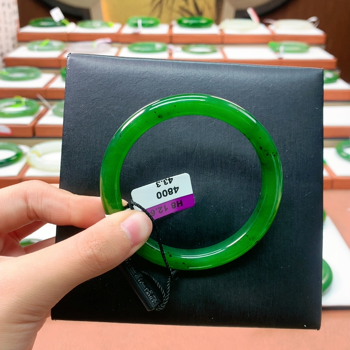 h8碧玉高色油底冰辣绿少黑6162