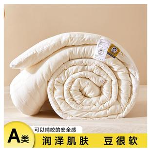 夏被春秋被 高端A类全棉有机大豆纤维被芯无荧光加厚保暖冬被薄款