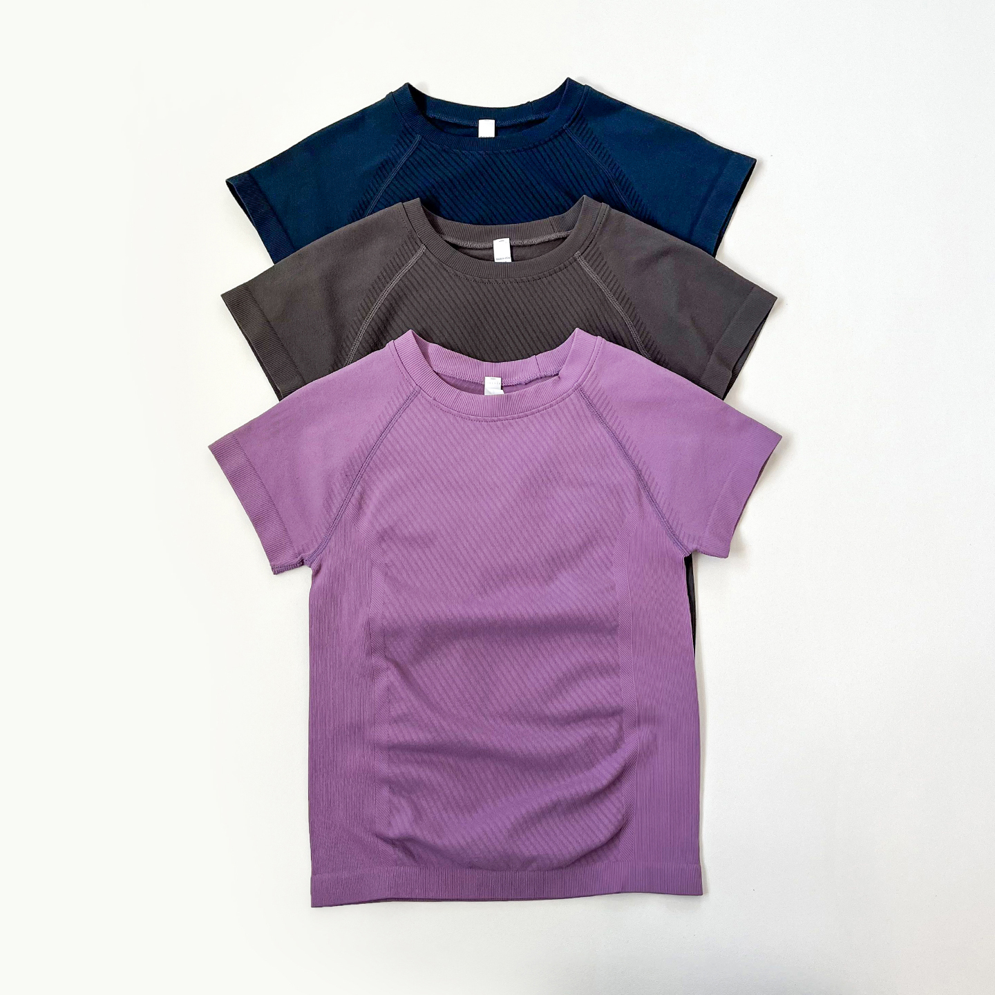 圆领运动短袖速干瑜伽服