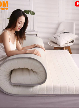 Natural latex mattress topper pad 10cm memory foam sponge