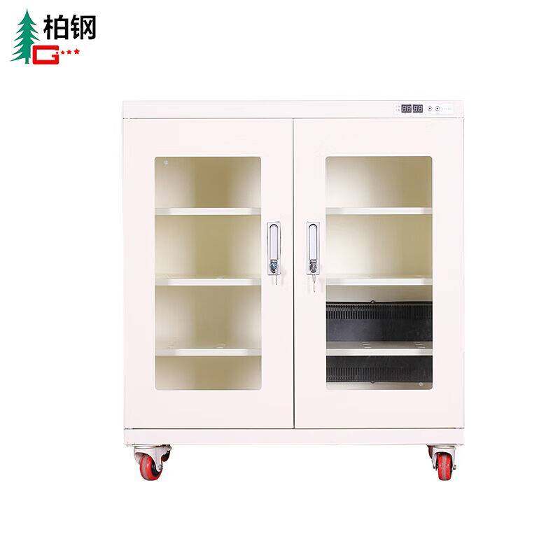 级910柏钢柜防潮电子低温干燥双开门升320900工业箱柜450mm**