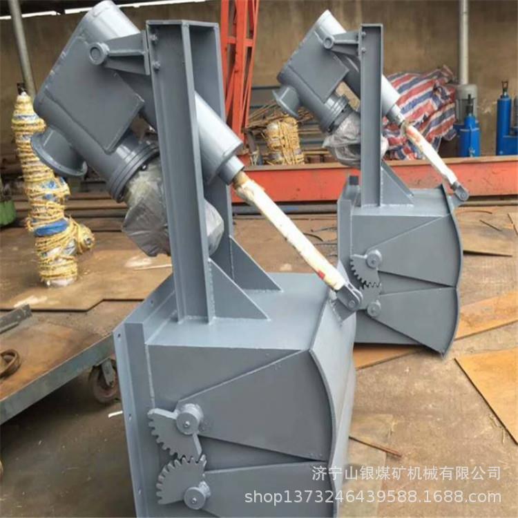 厂家销售料仓底部用气动弧形阀DEZ-600*600电液动腭式闸门现货