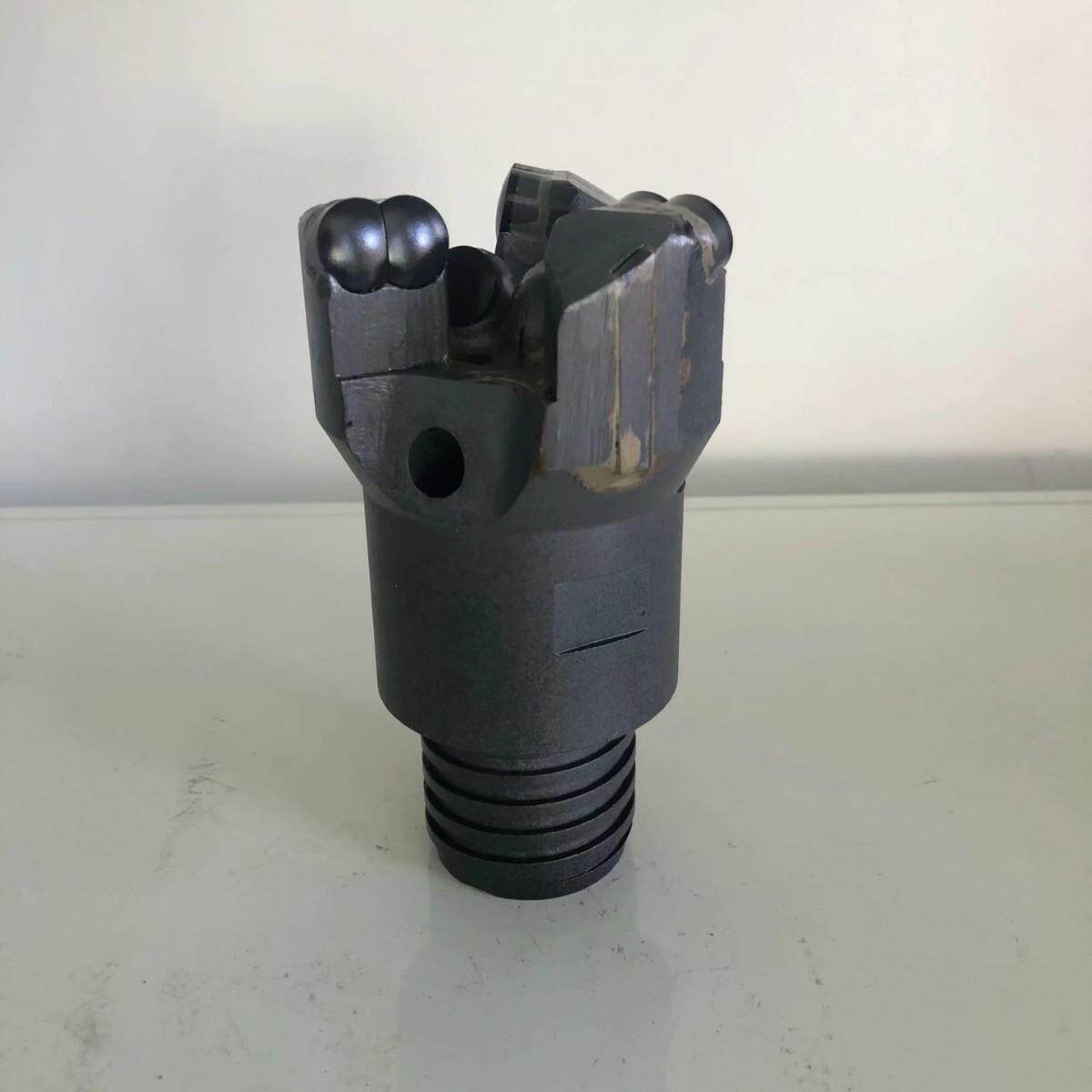 矿用PDC钻头金刚石复合片取心钻头75mm11m四翼弧角形穿层钻