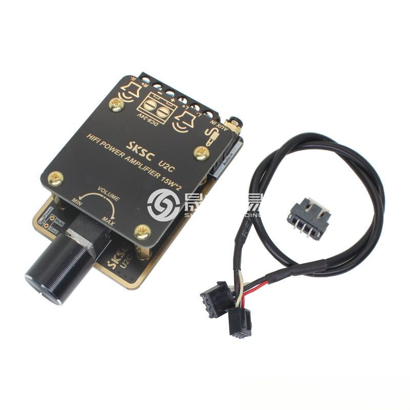 PAM8620数字功放模块2.0双声道D类功放板 15W*2 音箱 6&Omega;-16欧