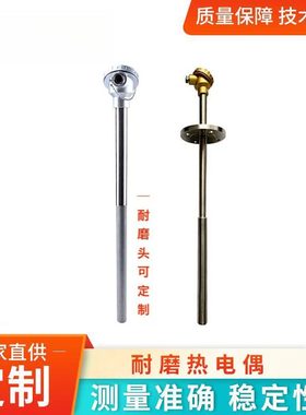 厂家耐磨热电偶防爆耐高温水泥厂冶金电厂WRNN-331耐磨热电偶