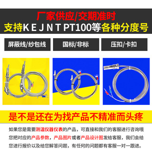 P100热电偶M6螺钉热电偶