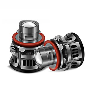 新款 h11激光雾灯改装汽车led雾灯透镜远近光一体远光炮车灯