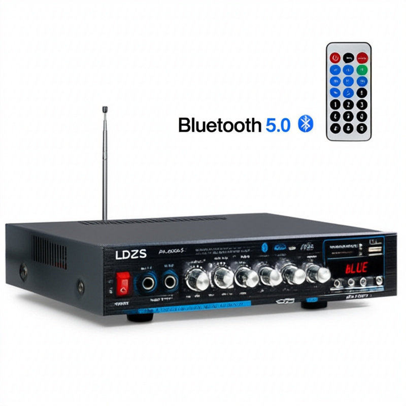 热款PA 600A S汽车用功放机用大功率专业hifi蓝牙扩音机