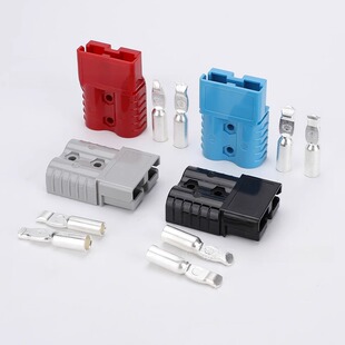 120A安德森插头电动叉车锂电池大电流快速连接器电瓶储能接线端子