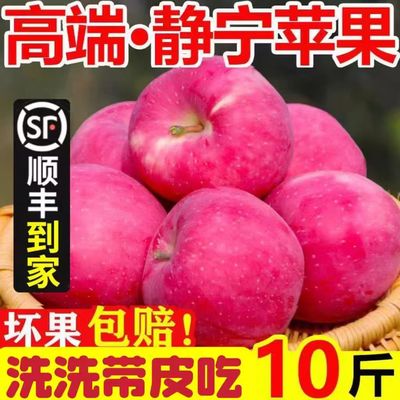 正宗甘肃静宁苹果红富士