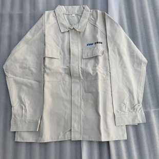 中船集团江南造船厂沪东中华棉帆布加厚款电焊工作服电焊打磨套装