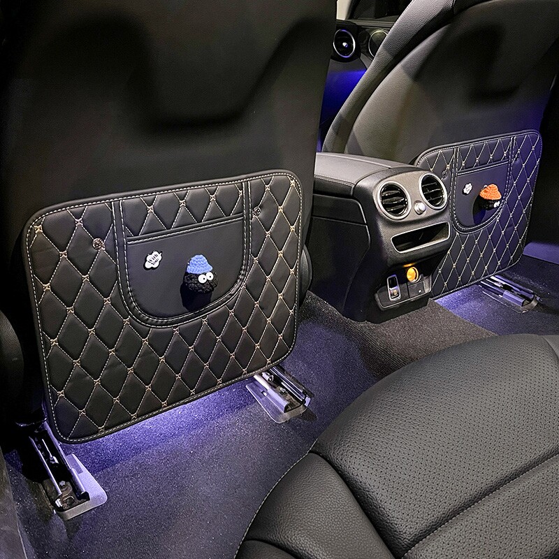 专用日产奇骏汽车座椅后座后排防踢垫逍客车品车内装饰用品扶手箱