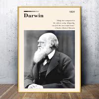 Foreign scientists, famous quotes, English classroom, environmental creation decorative paintings, posters, English wall hangings, cultural wall stickers thumbnail 6