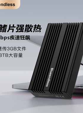 USB4硬盘盒M.2 NVME固态40Gbps读取器兼容雷电5/4/3笔记本外接盒