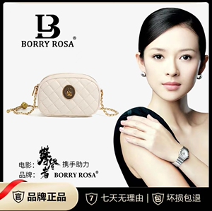 BORRY ROSA柏丽罗莎轻奢品牌女包天鹅相机包包新款菱格小金球圆包
