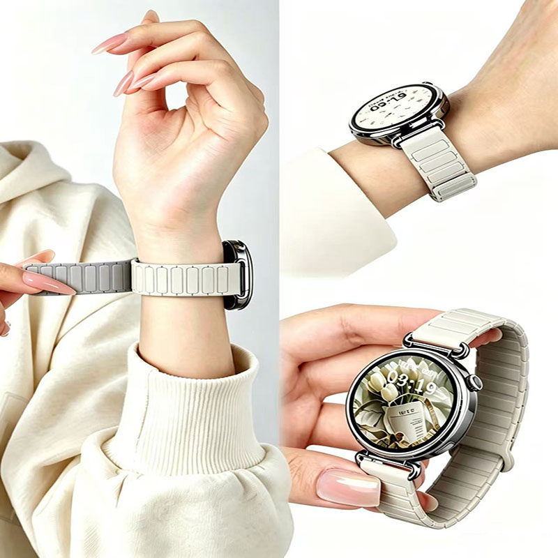 张婧仪同款适用华为gt6表带watch5手表带gt5女款fit4智能gt4腕带