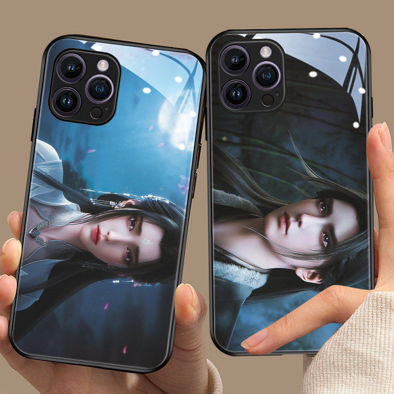 诛仙适用于苹果17promax手机壳iphone16/15玻璃14/13/12国动漫11华为mate80p情侣小米oppo周边vivo小众三星套