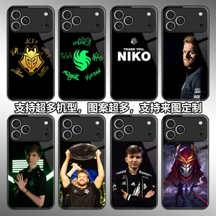 NIKO职业选手FALCONS猎鹰G2战队monesy手机壳适用iPhone17promax苹果16pro电竞游戏15华为vivo荣耀oppo小米14