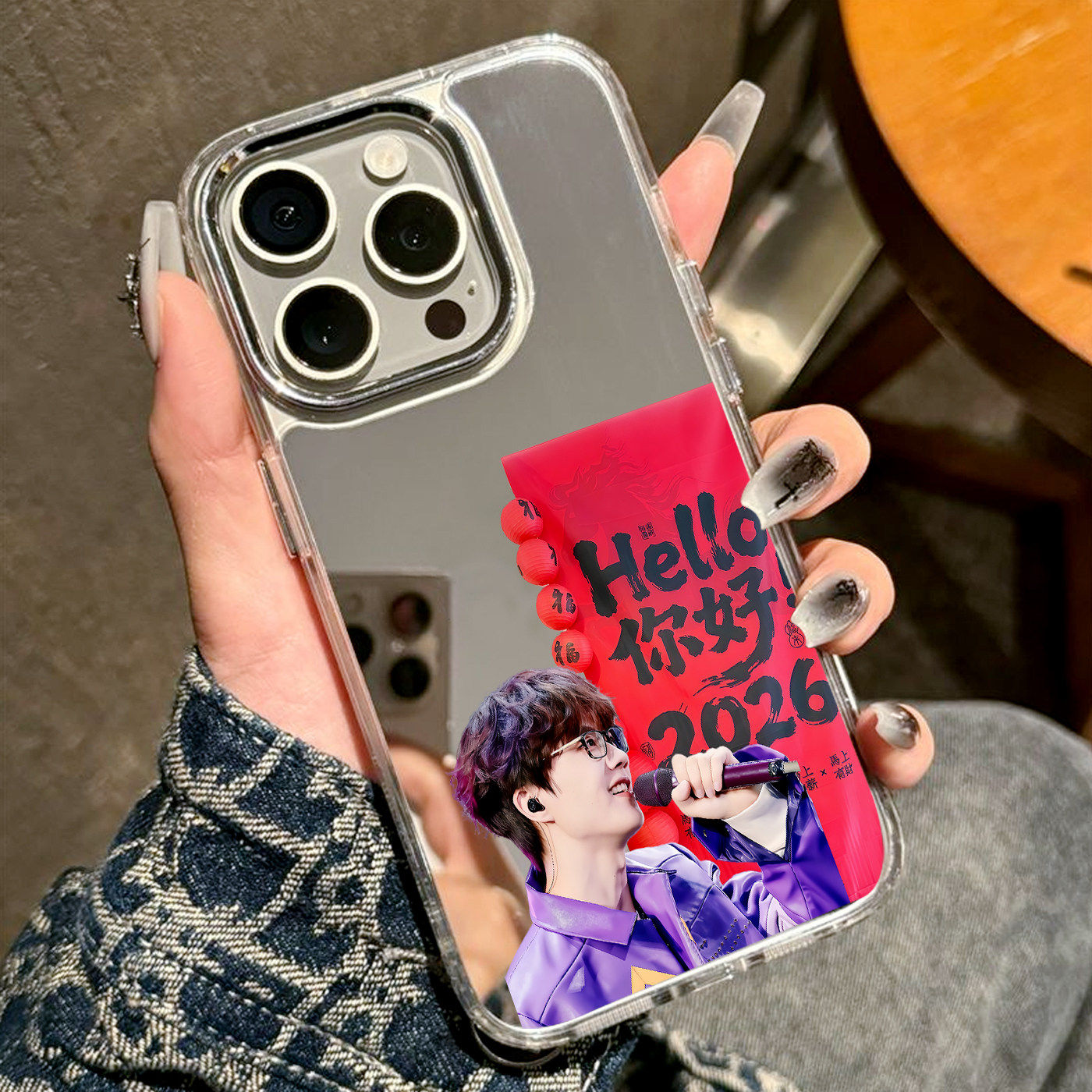 许嵩2026手机壳适用苹果17promax马年华为mate/puar70/80iphone15本命年16小米13/nova12周边荣耀400镜面