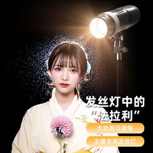 【上下数码】网红主播专用发丝灯补光灯背部轮廓背景灯直播间氛围打光美颜灯神明少女拍照摄影灯轮廓灯太阳灯