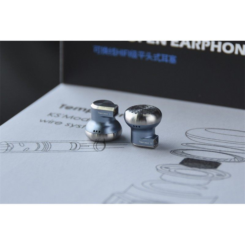 凯声科技/Temperament/db1/db1e 可换线降噪型绕耳钛合金平头