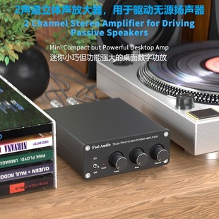 FosiAudio 2通道立体声无损放大器 高低音可调迷你功放机 TB10A