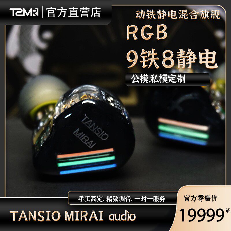 TSMR唐宋未来-RGB动铁静电混合耳机