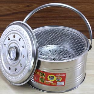 炭炉木炭烤火盆炭盆家用烤火炉子烧火盆炭火盆取暖农村碳盆子室内