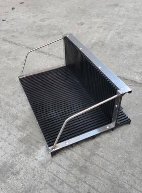 410*280*160防静电挂蓝/防静电不锈钢包边挂蓝/L型防静电挂蓝