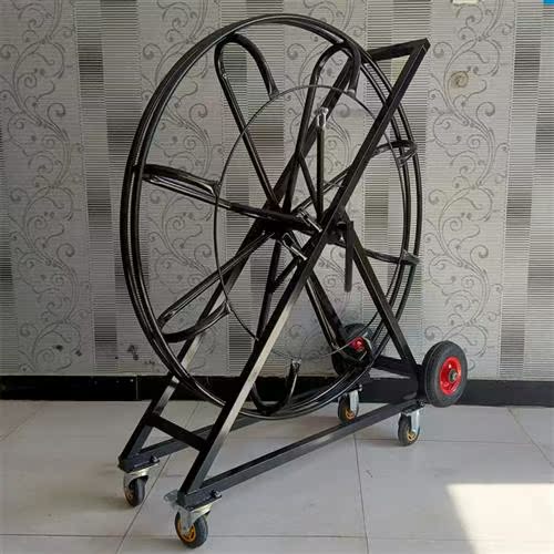 穿线器方管空架子加厚电力穿管引线器通信管道通管器电缆通棒车架