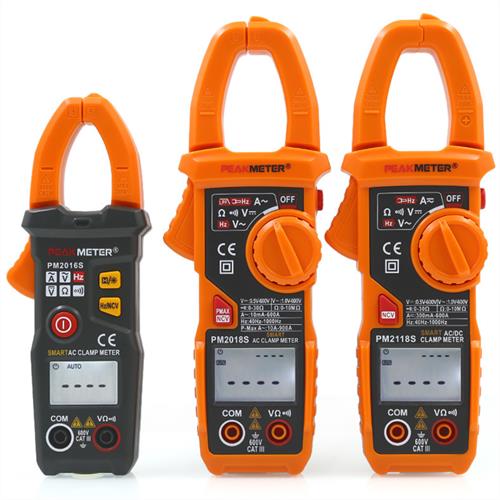 华谊PM2018S 2118S交直流全自动智能防烧数字钳形表万用表电流表