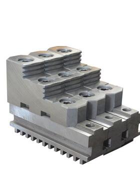 三爪卡盘卡爪正爪反爪活爪250 320C 400C 500C正反一体带螺丝两用