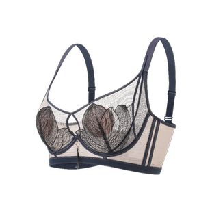 你买过的日记蕾丝内衣女士聚拢法式软钢圈透气调整型上托性感文胸
