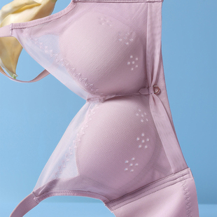 你买过的日记内衣女专柜薄款透气无钢圈聚拢无痕调整型收副乳文胸