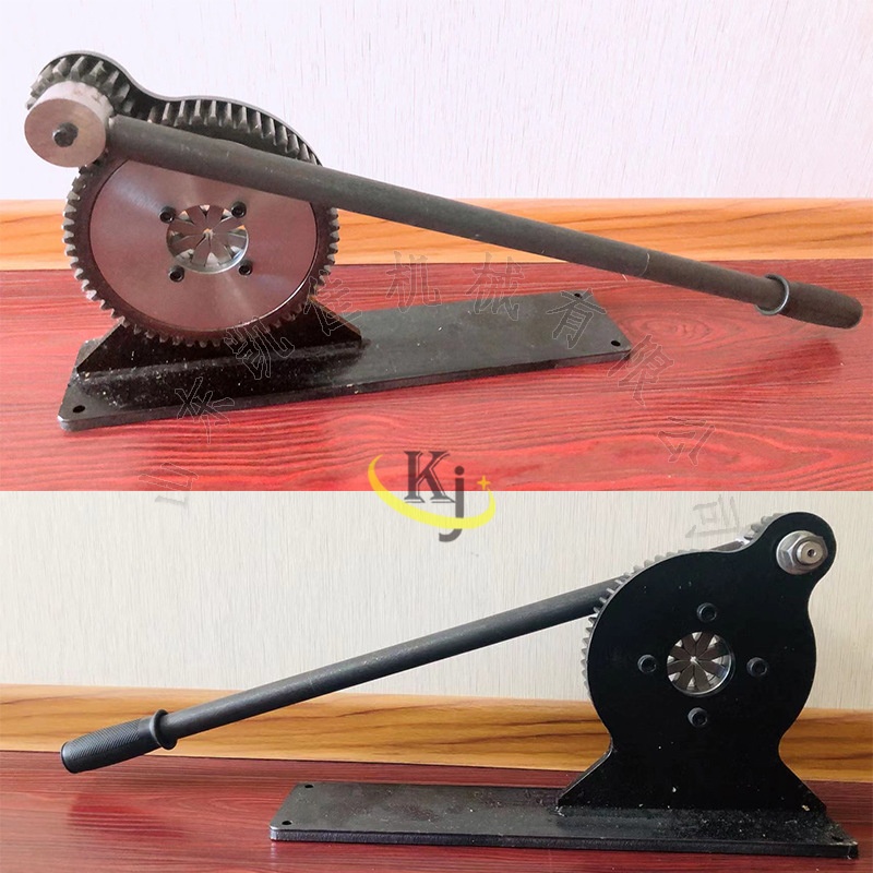 气管打药管胶管压扣器 扣压机手动压管机8齿齿轮压管机胶管扣压机