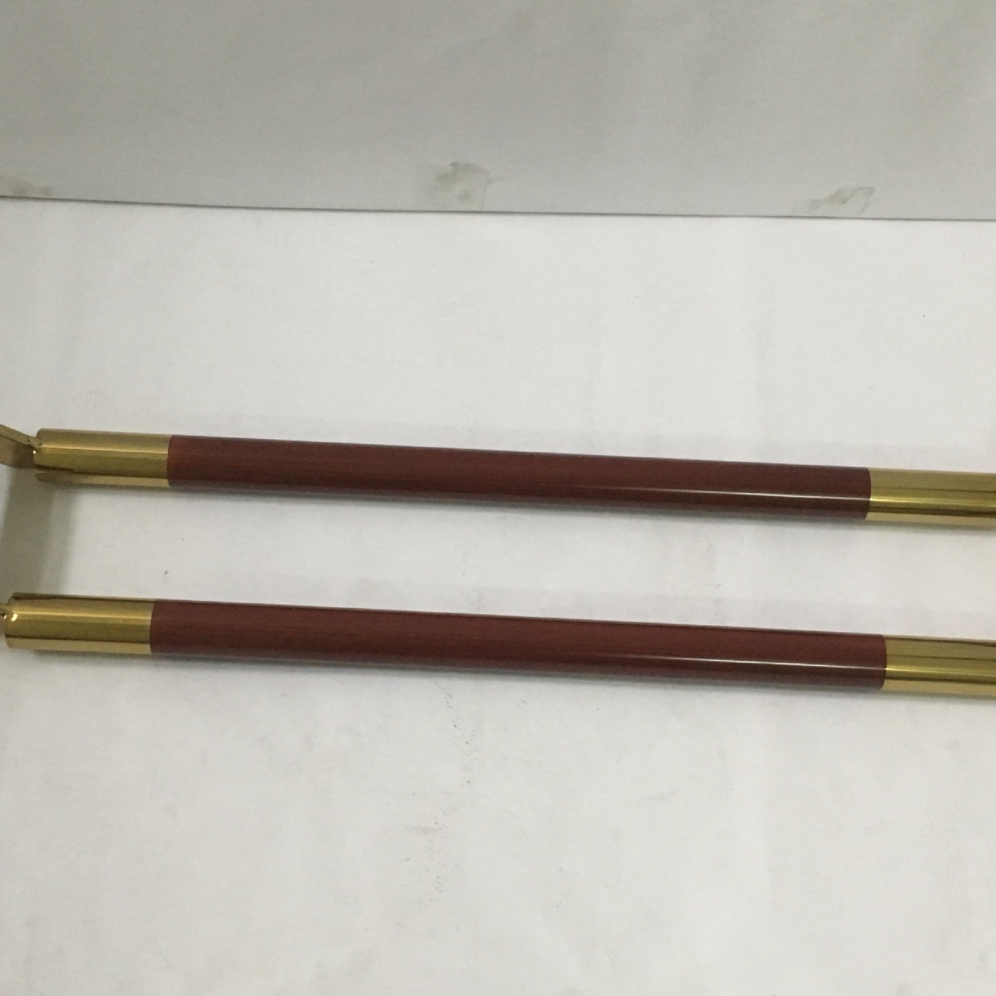 厂家800刀头玫瑰金木纹鸡翅头脚玻璃店铺办公室门不锈钢拉手