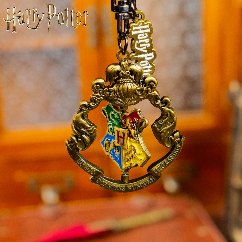 哈利波特钥匙扣挂件锌合金动漫周边可旋转霍格沃茨魔法学校饰品,模玩/动漫/周边/娃圈三坑/桌游,动漫手表/项链/饰品,淘宝优惠券,粉丝福利购,淘宝优惠卷