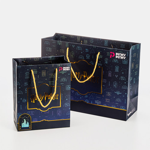 哈利波特印花纸手提袋