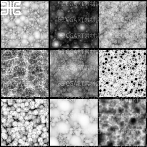Substance Designer写实细胞分裂泡沫脑细胞纹理sd节点源文件SBS