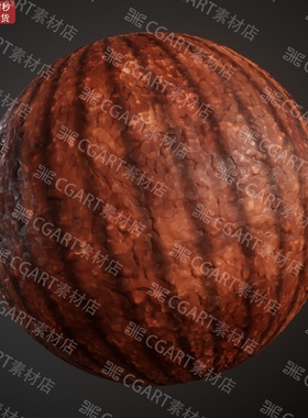 Substance Designer风格化烧烤汉堡包肉层纹理材质球sd肉饼材质