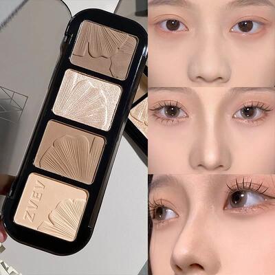 轻松原生骨相感四色修容阴影