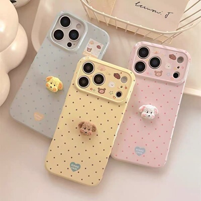 火翔三色小狗适用于oppo A6pro手机壳A5A3A1a57/A1X/a92s保护套A55A75网红女a72/a93s超薄a56防摔a97/a55菲林