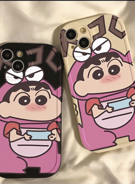 恐龙吉吉小新适用于华为畅享80手机壳70x/60x/50pro女款20plus/10s保护套麦芒40/30/10se小众HI畅享80s直边