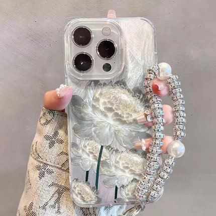 高级感彼岸花适用于oppo findx9手机壳x8prox7/reno14pro/13/12女K12S/11/10软A5A6proA3新款ace2羽纱保护套