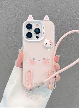 火翔粉底猫脸适用于一加15/13T12手机壳Turbo/6Ace6/5Ultra竞速至尊版保护套1+11新ACE3V3PRO防摔OnePlus元气